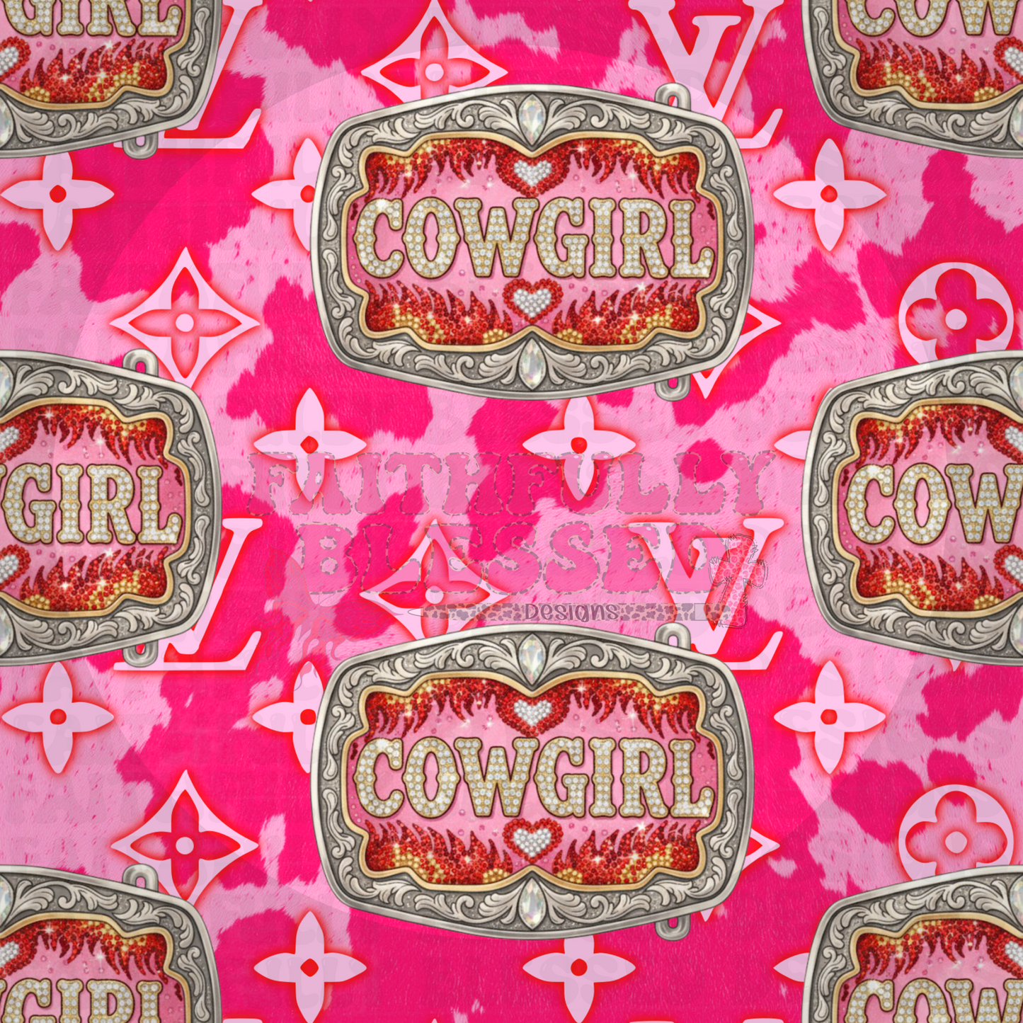 Cowgirl Boujee pink