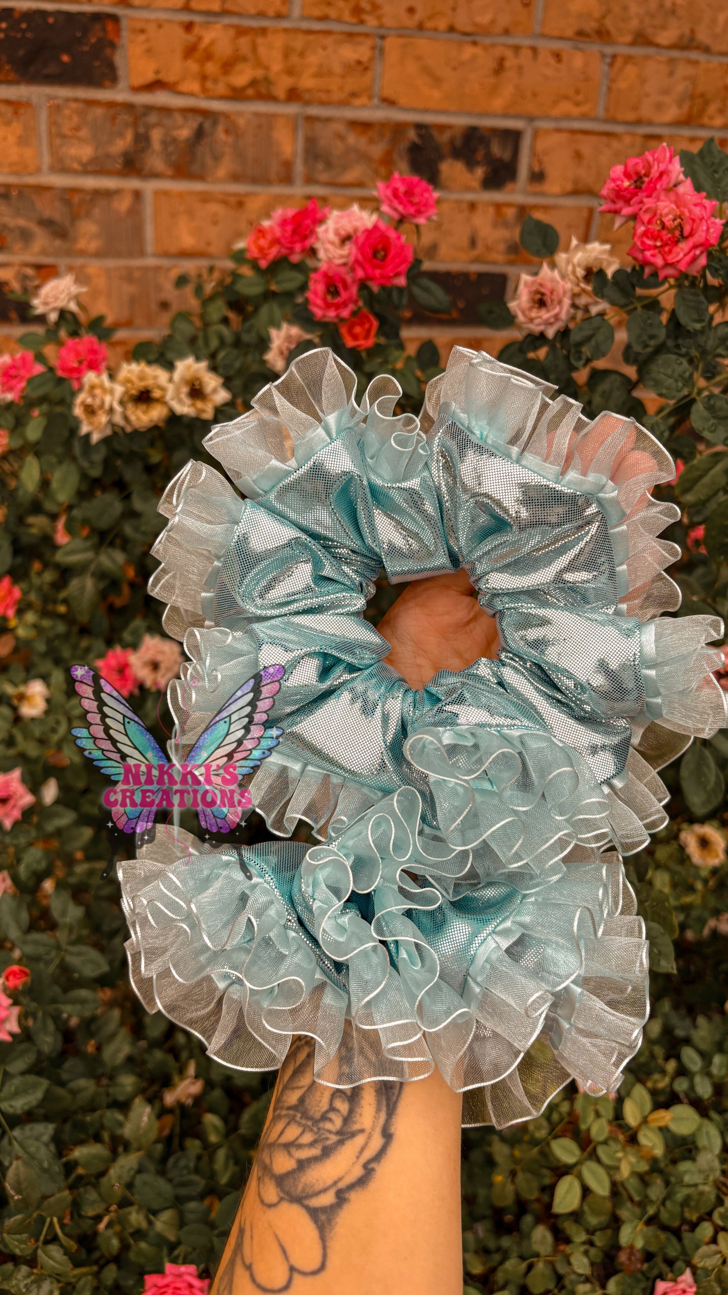 OTT Blue Classic Scrunchie