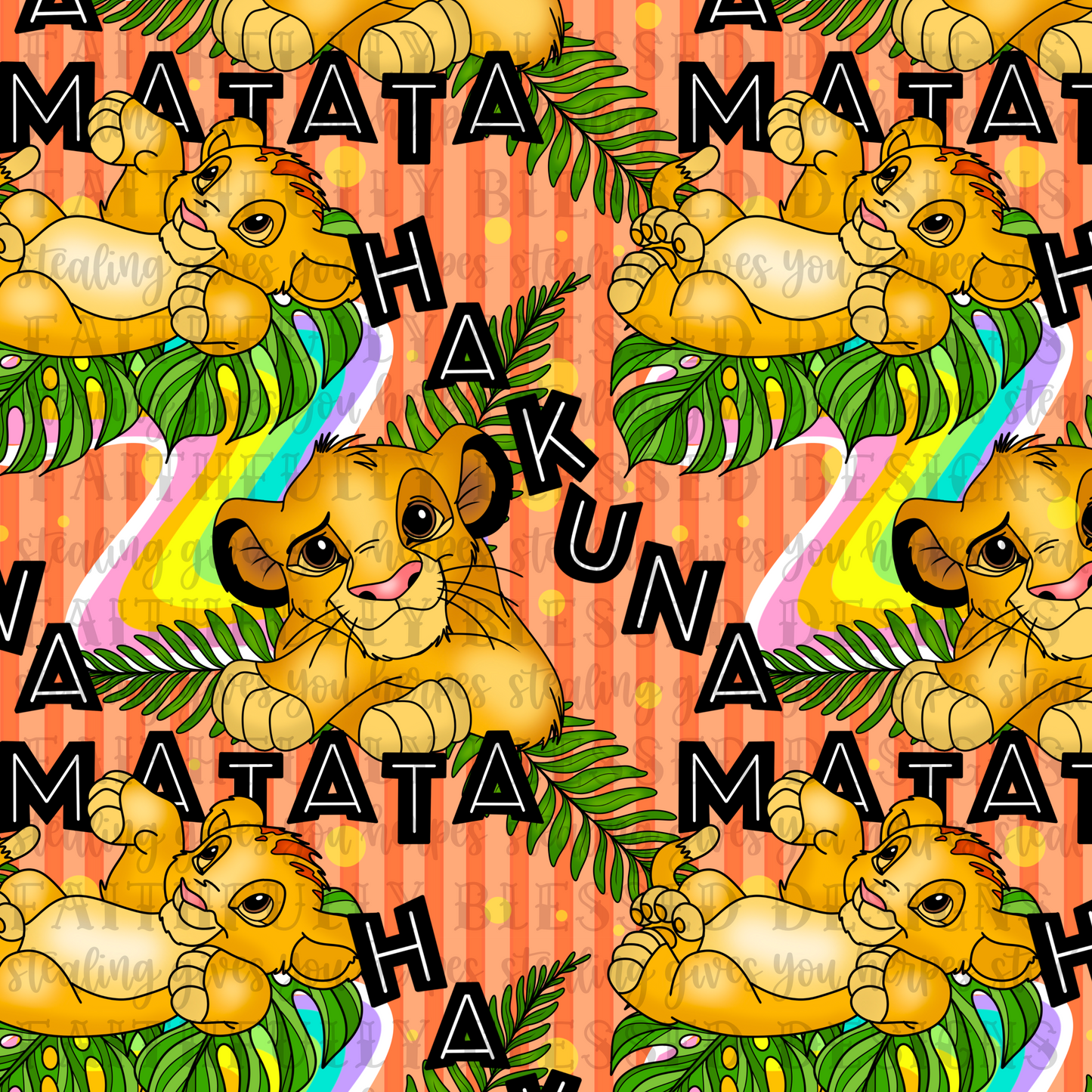 Baby cubs Seamless