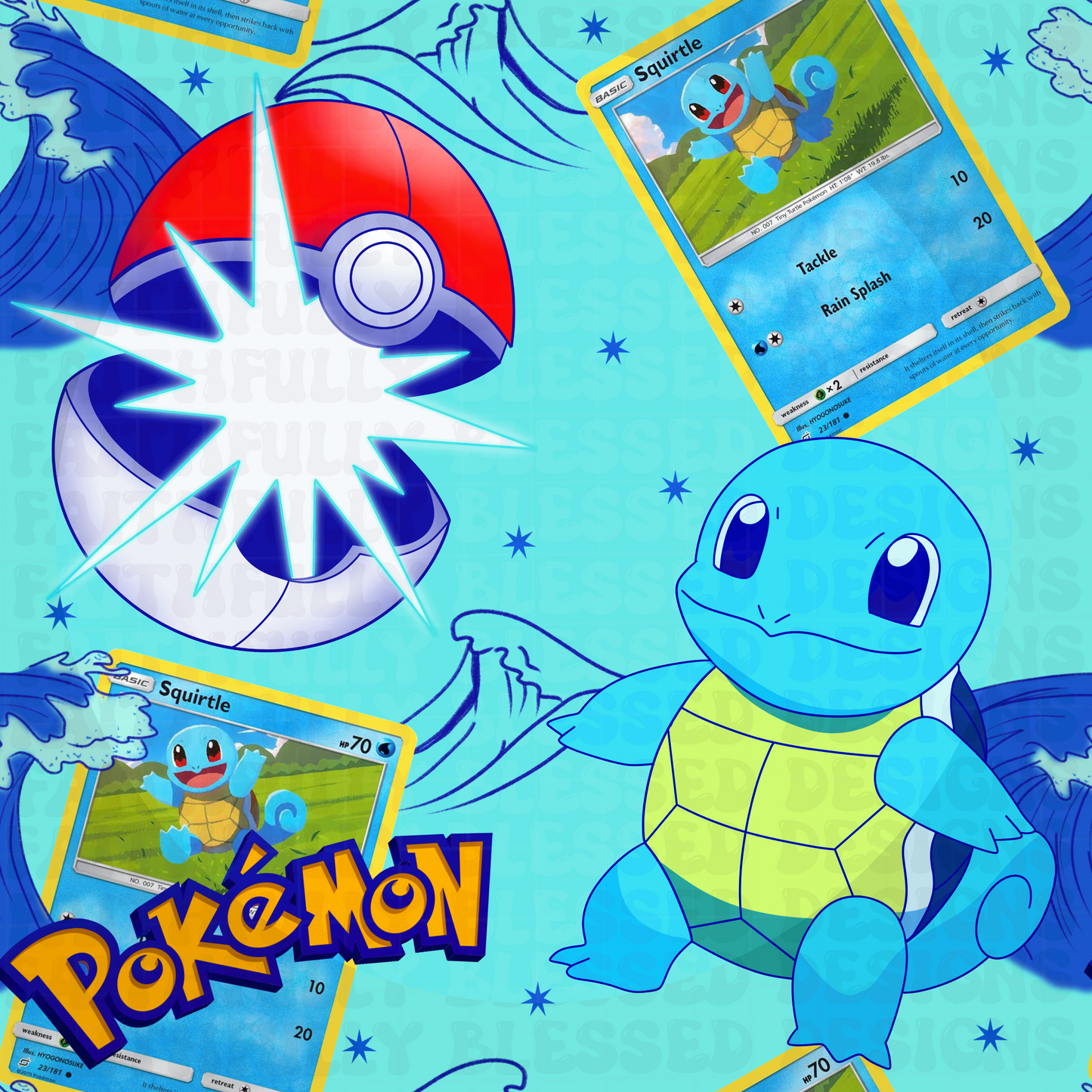 Water poké Seamless