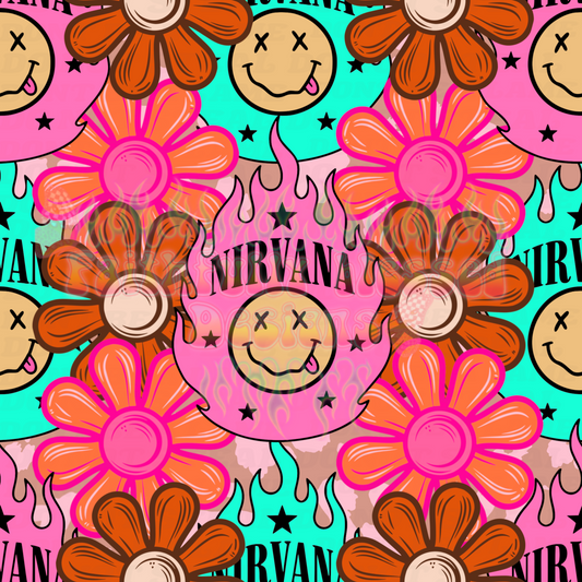 Flower band seamless
