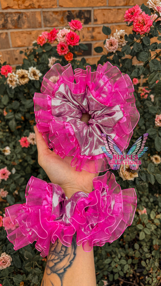 OTT Pink Classic Scrunchie