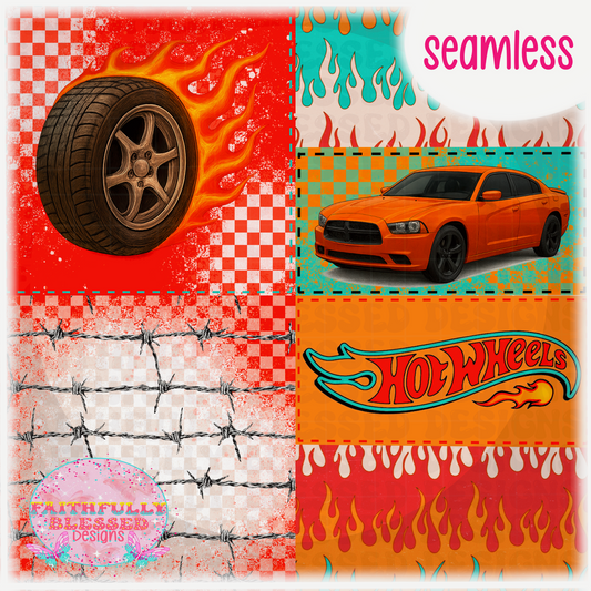 Cars Patchwork