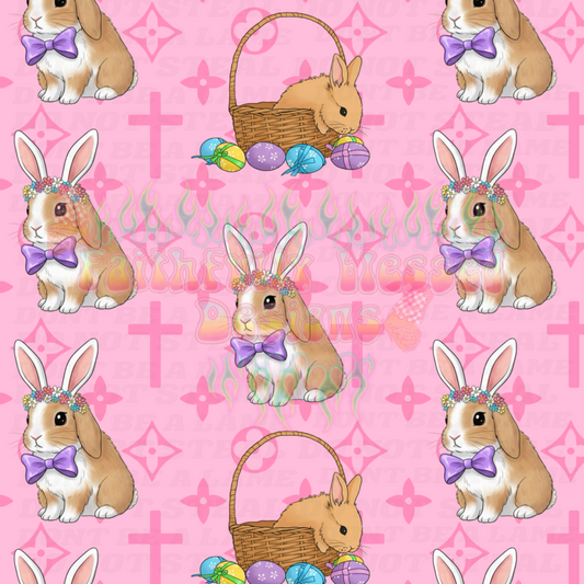 Boujee Easter seamless