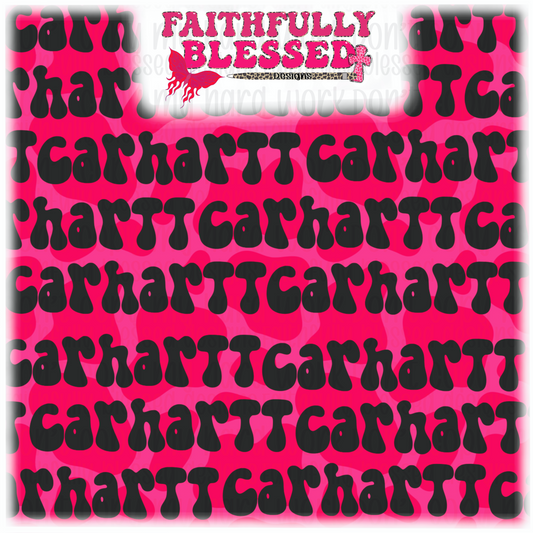 Cow print carhartt seamless