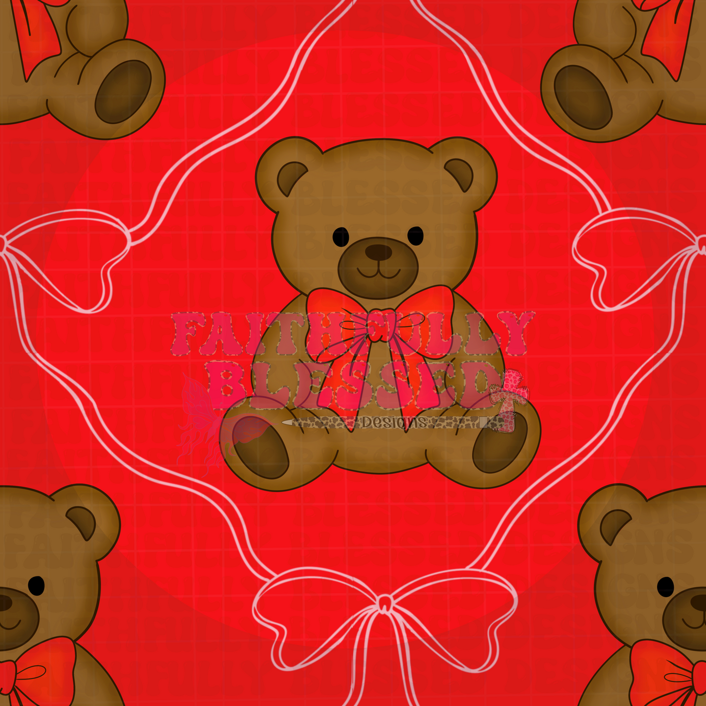 Red bear Seamless