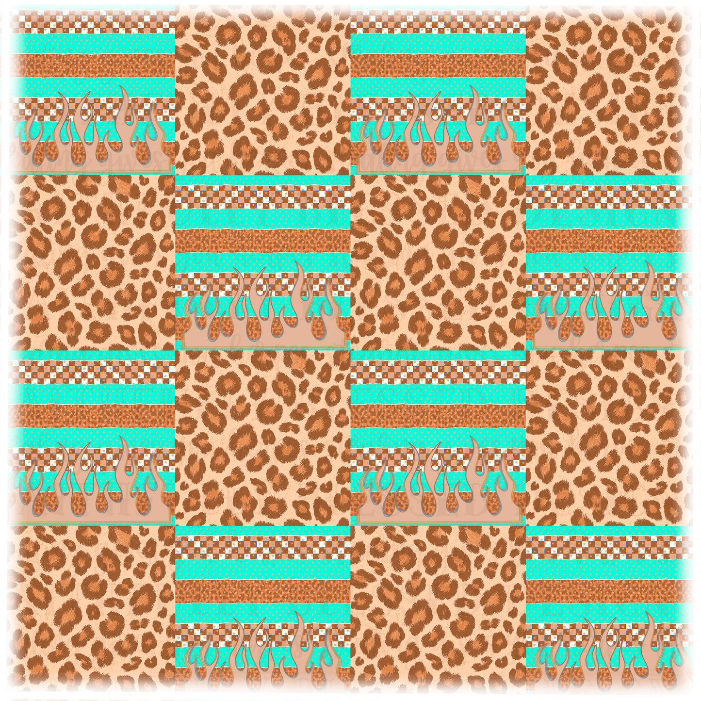 Cheetah vibes seamless | digital download