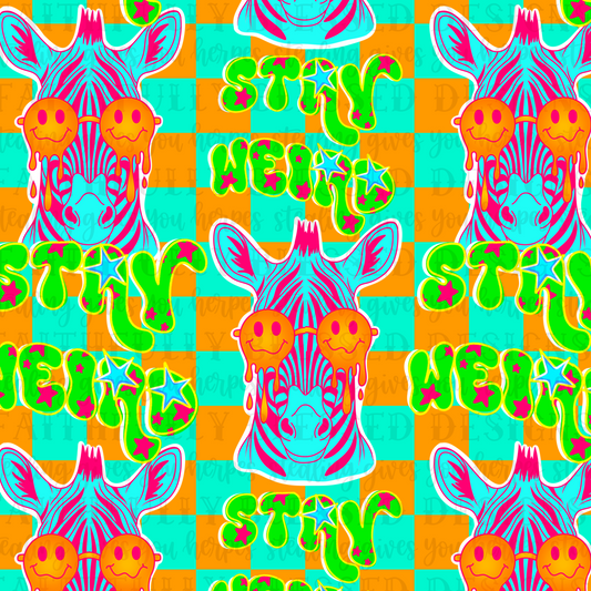 Stay weird seamless