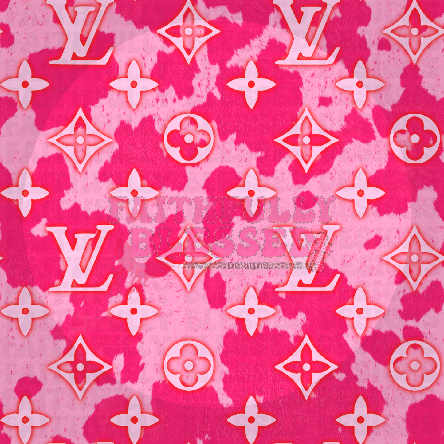 Pink cow boujee