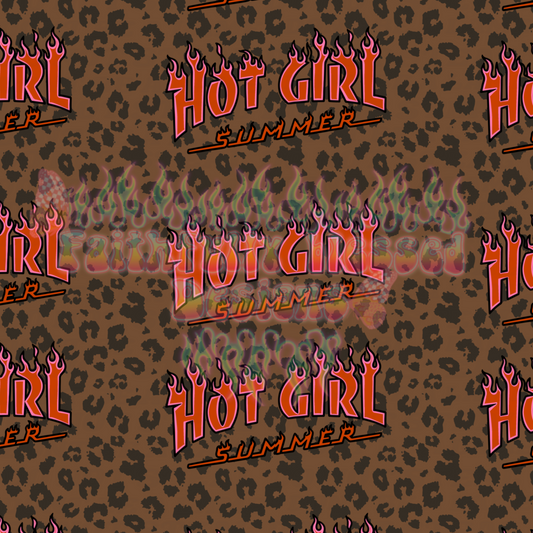 Hot girl cheetah Seamless