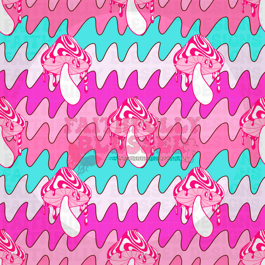 Drippy Mushroom Seamless