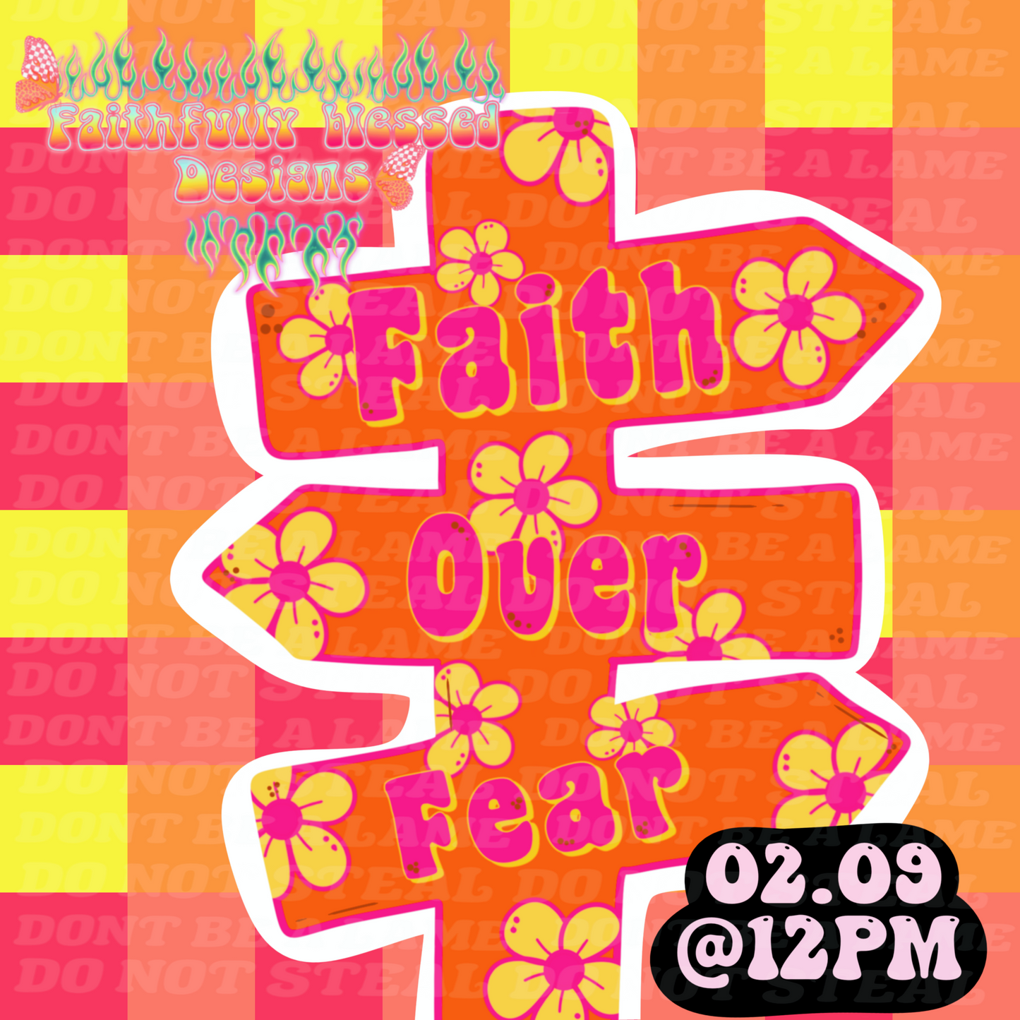 FAITH OVER FEAR DROP
