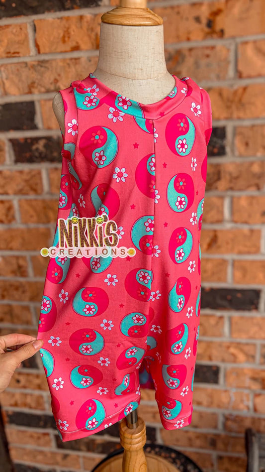 Ying Yang Sunny Romper 4T