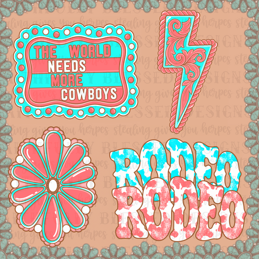 Western Clipart bundle